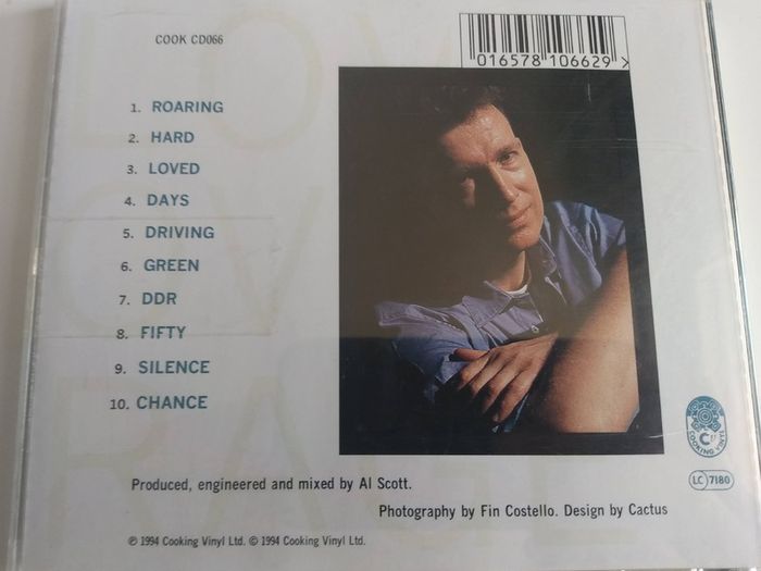 Tom Robinson - Love Over Rage CD (1994) COOK CD 066 VG+