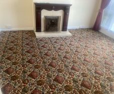 Vintage 70's Axminster Carpet /Set Prop