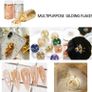 20PCS Epoxy Resin Moulds Kit Silicone Moulds Coaster Resin Kit for Beginners Resin Art Starter Kit Molds Resin Casting Making DIY Agate Home Decoration with 3 Gold Foil Flakes (FREE POSTAGE) Image 4