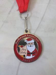 Rathwood Santa visit medal