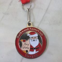 Rathwood Santa visit medal