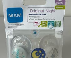 MAM Soothers 12+ Original Night Glow in the Dark