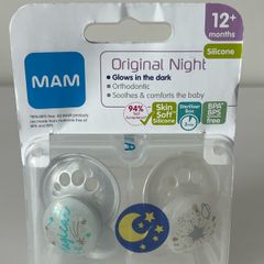 MAM Soothers 12+ Original Night Glow in the Dark