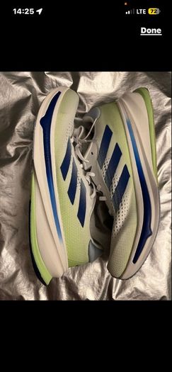 adidas supernova rise shoes running trainers  size 44 US 10