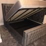 Hilton Double Chesterfield Bed Frame With Mattress Opt Image 7