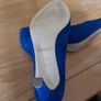 Royal blue suede shoes size 7.5 Image 3