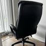 Office Chair - Jysk Tjele Black Faux Leather Image 2
