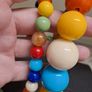 Vintage Colourful Retro Statement Necklace Image 3