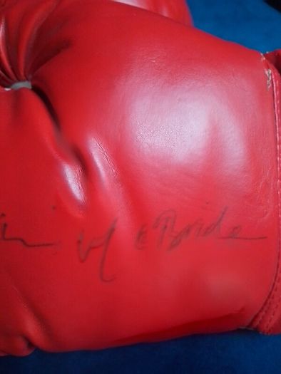 Autographed Kevin McBride Signed Everlast Boxing Gloves (Pair)