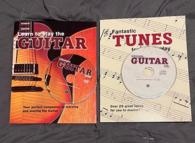Learn to play guitar book set DVD CD guitar tabs