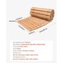 7 ft L x 17 in W Curved Wooden Garden Pathway Roll Out Garden Walkway Image 2