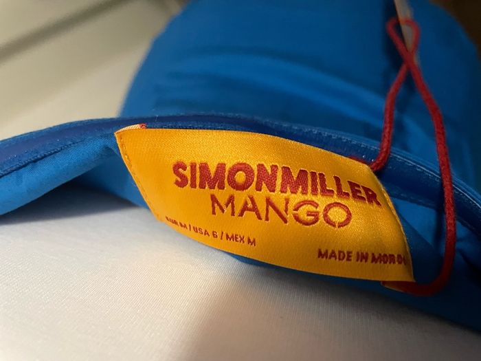 maxi summer dress Mango Simon Miller size M BNWT