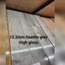 New 12mm high gloss grey laminated floor Image 7