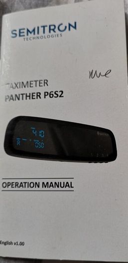 Taxi meter and a printer (Semitron)