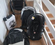 uppababy system, rumble seat and lascal maxi