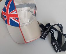 Mercedes-Benz Genuine Cap with Neck Straps Lanyard Key Chain Ring Work ID Card Hanging Rope
