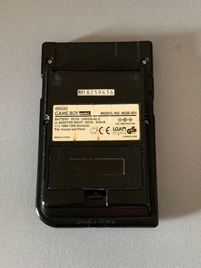 Nintendo Gameboy Pocket Black Boxed