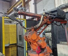 ABB IRB 1400 M2000 Robotic Welding Cell