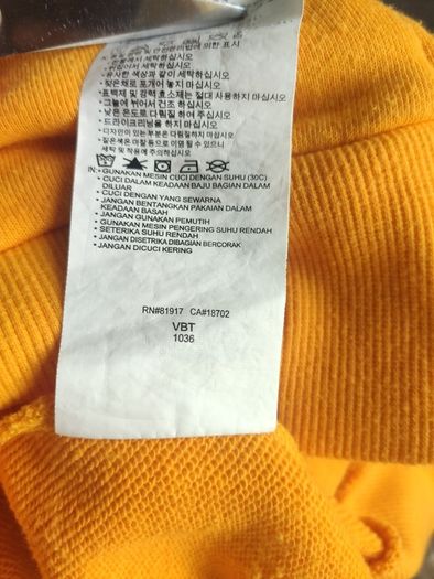 Converse Yellow Hoodie Youth Large (12-13 Yrs)