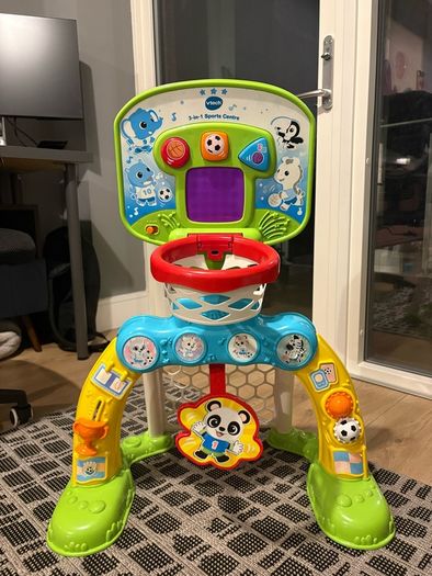 VTech 3 in 1 Sports Centre Basketball Hoop