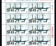 2004 Ireland IPTA Roadshow Galway 18th September 2004 Commemorative Stamps Exhibition Souvenir on 2004 48c Shackleton Sheet Mint Never Hinged (MNH)