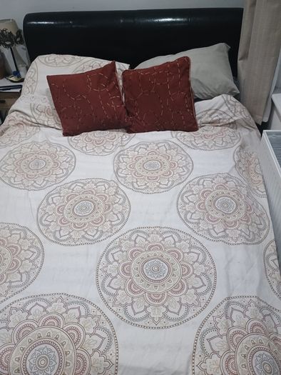 Double bed Frame + optional mattress free