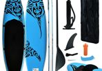 Inflatable Stand Up Paddleboard Set 366x76x15 cm Blue
