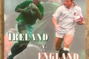 Very Rare 1997 Ireland v England - Five Nations Championship Programme