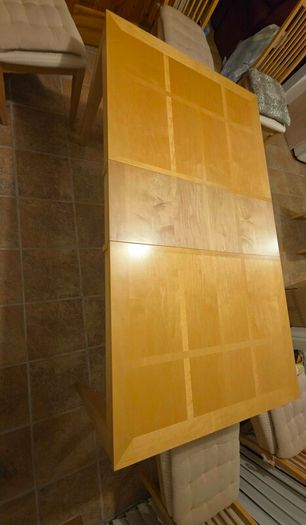 Kitchen Dining Table with six chairs
