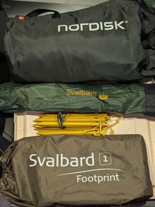 Nordisk Svalbard 1 SI Tent Footprint Used