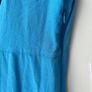 Mango Blue Linen-blend shirt dress Size L BNWT Image 8