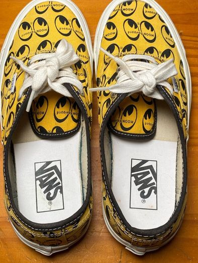 Vans OTW MoonEyes MoonEquipped Authentic 44 DX Anaheim Factory Yellow/Black UK6 EUR39