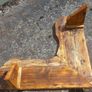 Rustic Floating Corner Shelf / Display Image 9