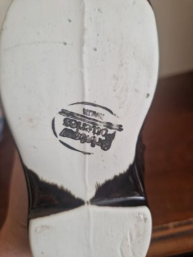 Vintage ceramic boot