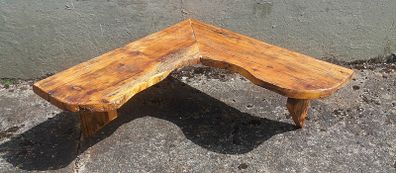 Rustic Floating Corner Shelf / Display