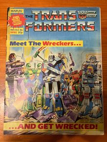 Comic: 'The Transformers' no. 82 (11th October 1986)