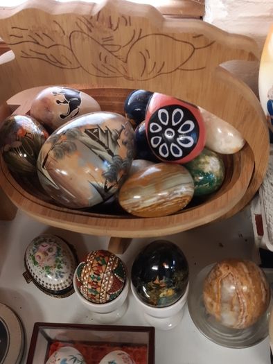 Eggs handpainted