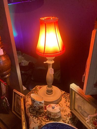 Vintage Danish bedside lamp
