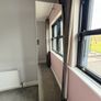 Great condition white 3 door wardrobe with mirror Image 4