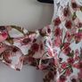 Cold Shoulder Top with white lace Image 4