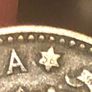 Rare 1947 Una Pesetas 56 Inside Star Image 4