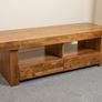 Harvey Norman Toki Entertainment Unit American Black Walnut Premium Quality Image 3