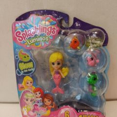 Splashings Mermaids Luminos 6 Pack New