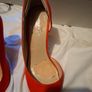 Size 4 Carvela red/orange high heels Image 5