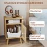Set of 2 Rattan Bedside Tables Image 4
