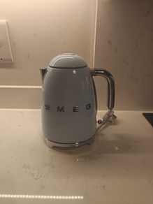 smeg kettle blue