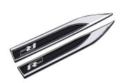 2pcs 3D Metal Rline R line Logo Car Fender Side Wing Emblem Badge Sticker For VW Golf 7 MK7 Golf 6 MK6 Tiguan Polo CC Jetta