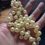 3 Tones of Vintage Beaded Faux Pearls Necklaces Bundle Image 4