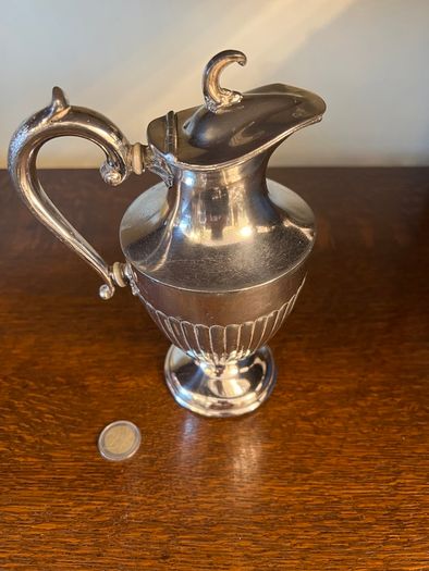 Decorative Vintage Silver-Plated Jug