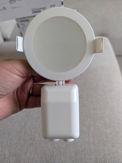 Genuine IKEA LAKENE LED Recessed Spotlights - 4 New & Unused Lights - Discontinued Model